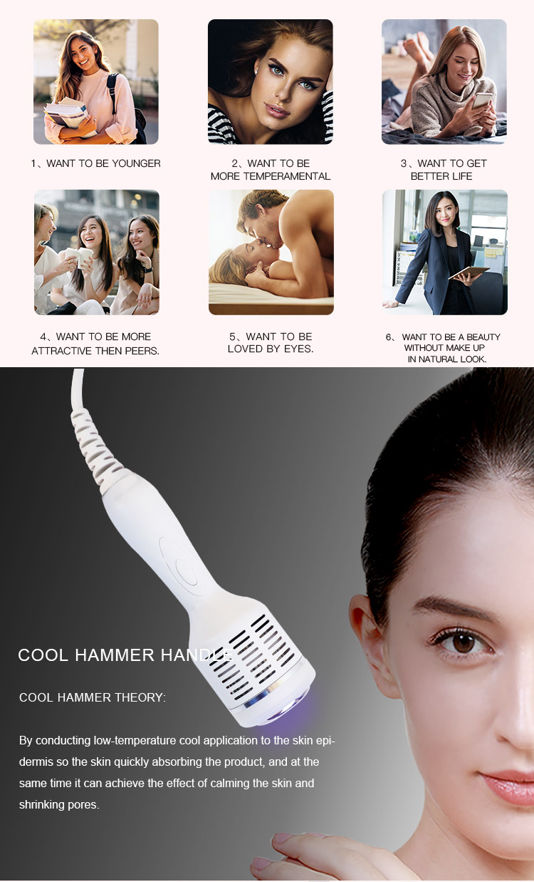 32-in-1 Mesotherapy Injector with Cryo Ice Hammer & Microcurrent
