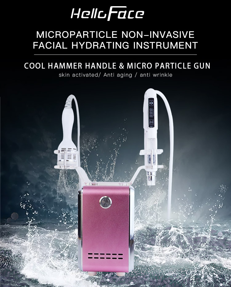 32-in-1 Mesotherapy Injector with Cryo Ice Hammer & Microcurrent