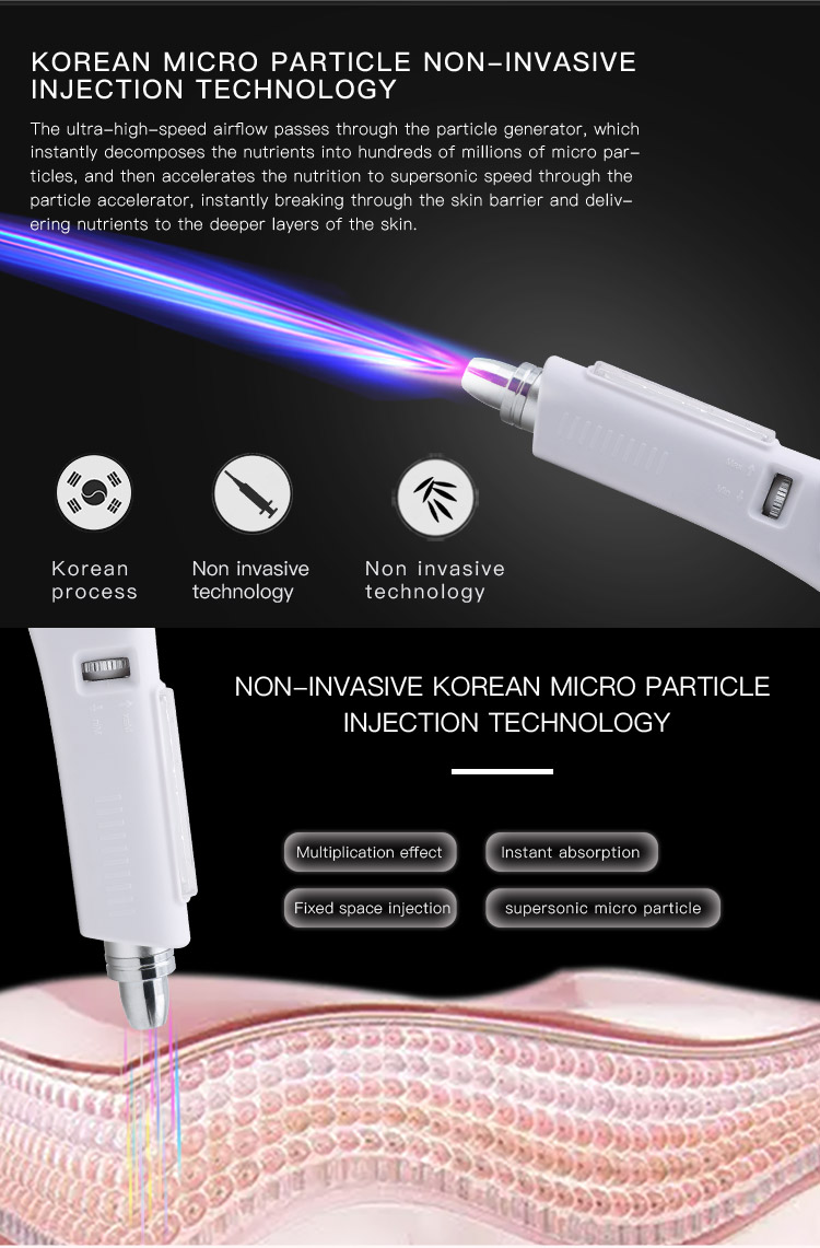 32-in-1 Mesotherapy Injector with Cryo Ice Hammer & Microcurrent