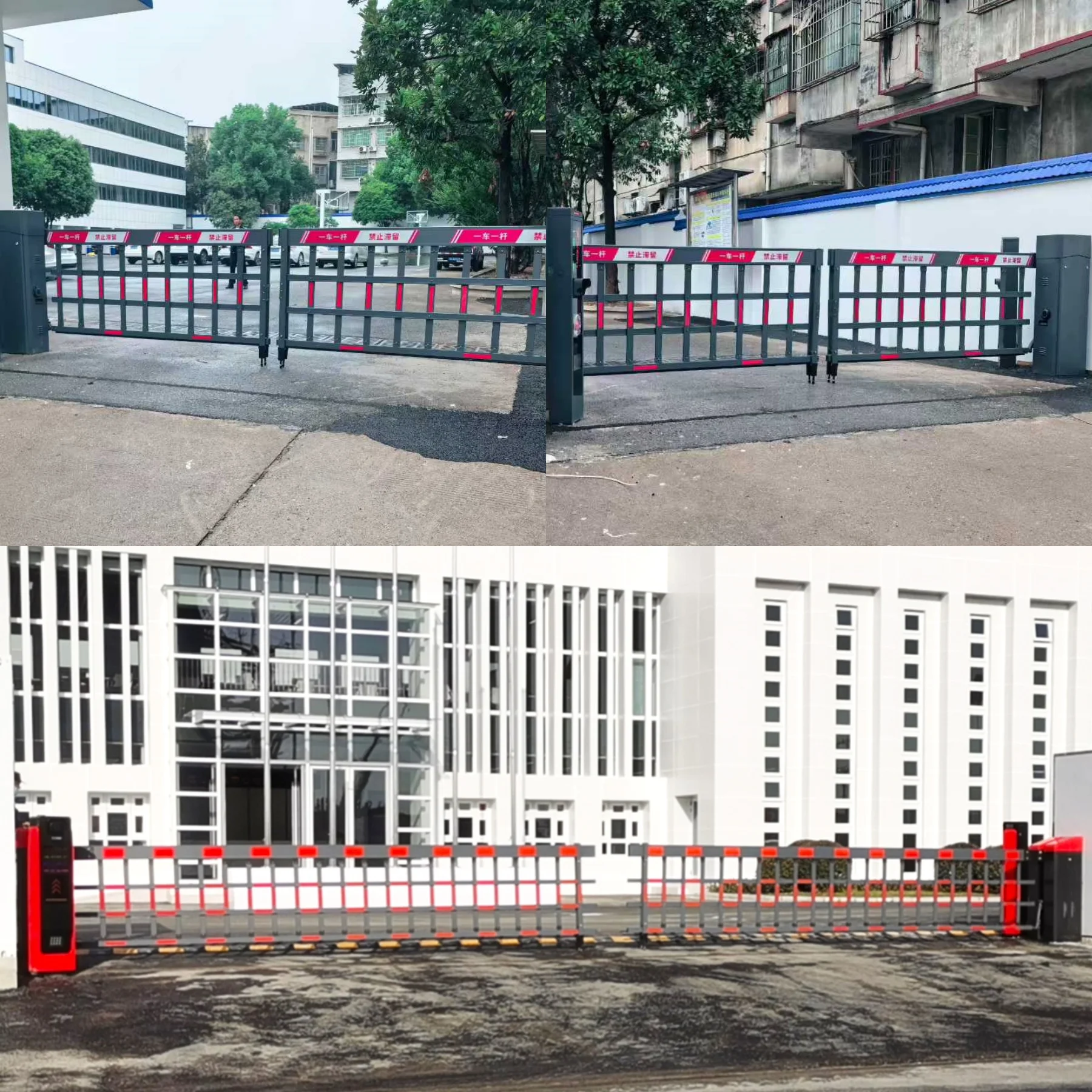 Heavy-Duty Automatic Guardhouse Boom Gate for Commercial Traffic & Shopping Mall Car Park Barrier System