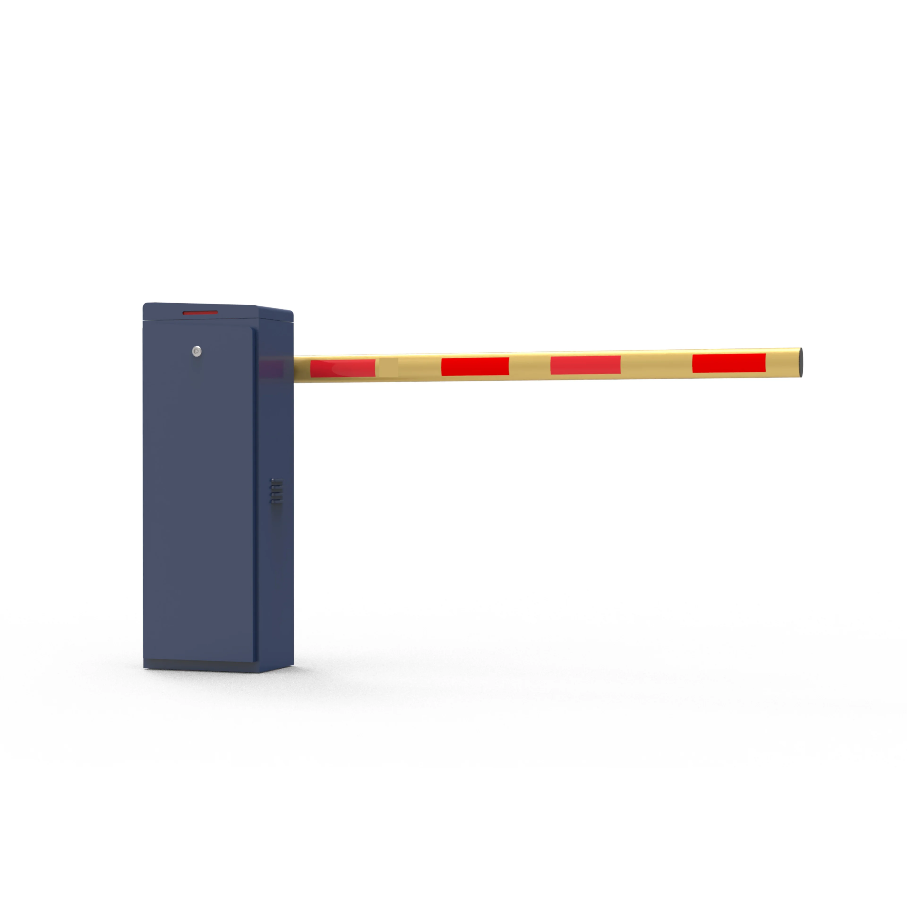 High-Security LPR Boom Barrier System for Roadside Traffic Management & Automated Vehicle Access Control