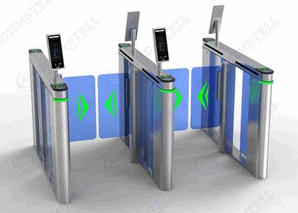 Biometric Facial Recognition Pedestrian Gate High Security Zone Akses Kontrol Ketat