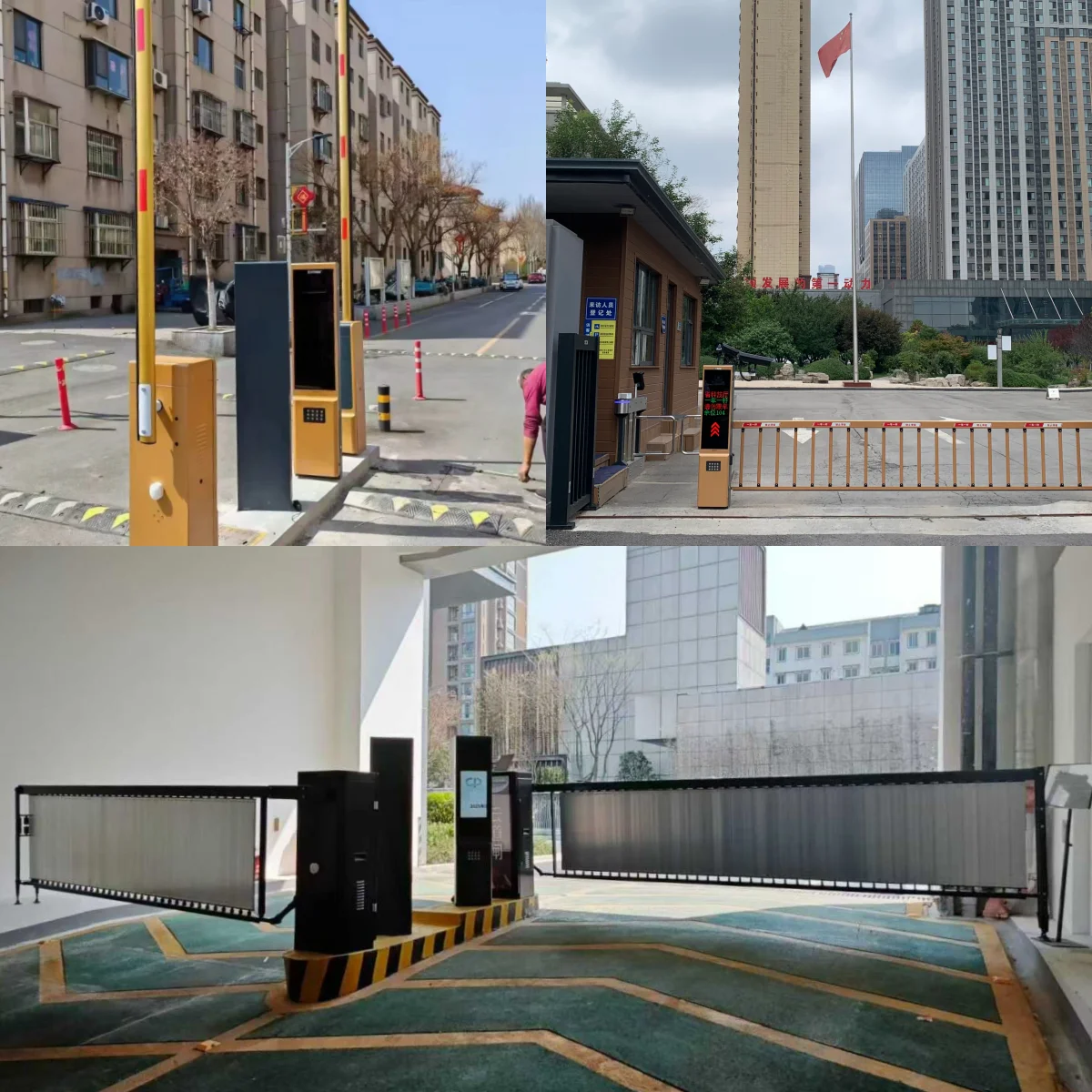 Industrial Brushless Boom Barrier Gate for Outdoor Parking Infrastructure Security