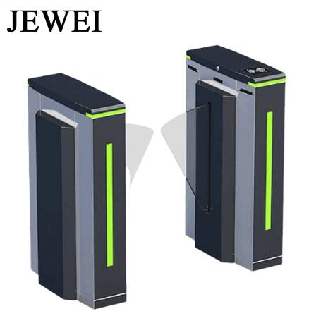 Wing Turnstile Touchless Otomatis Mesin Pembatas Akses Kartu IC Motorized Gate
