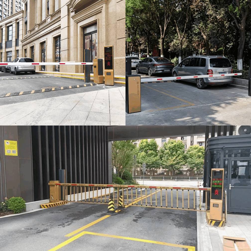 Commercial Plaza LPR Gate Controller with Multi-Language Voice Guide System