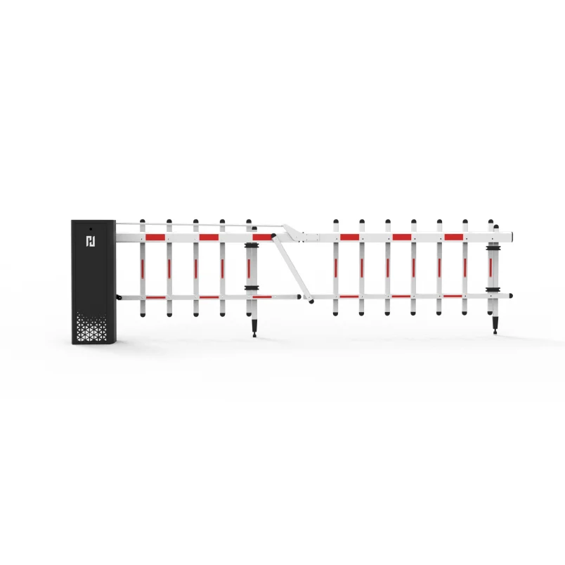 Automatic Straight Arm Boom Barrier Gate with Integrated LPR & RFID Vehicle Identification System