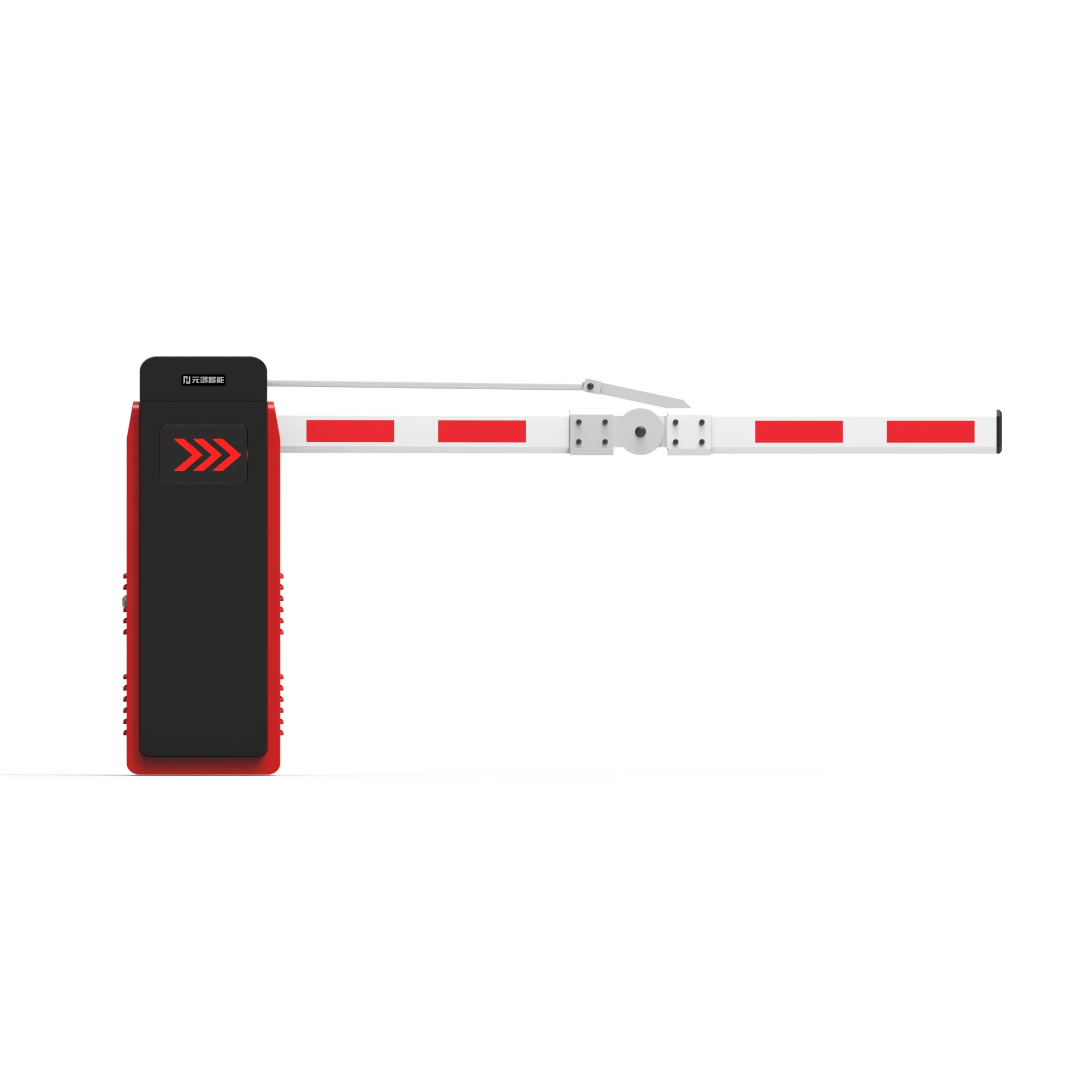 Weatherproof Smart Outdoor Boom Barrier Gate with LED Display for Advanced Parking Lot Management Systems