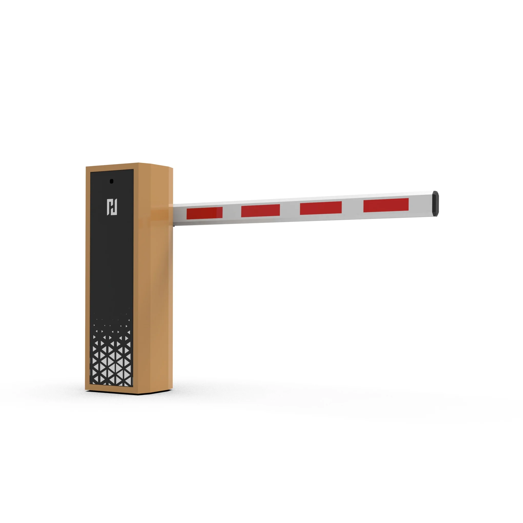 Heavy-Duty Automatic Boom Barrier Gate with Remote Control, Manual Release Override & Dual-Voltage Traffic Compatibility