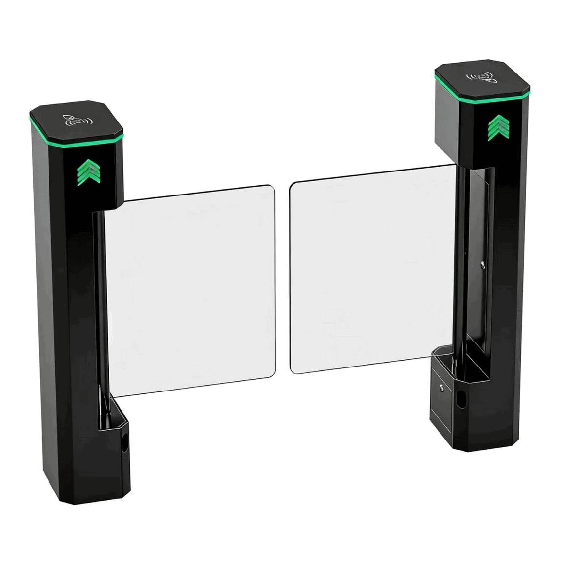 Automatic Swing Barrier Biometric Face Recognition Gym Mesin Pembatas Otomatis