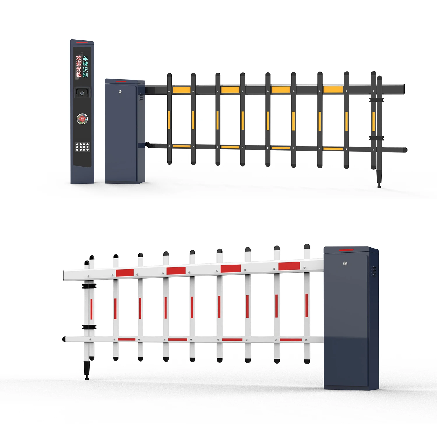 Heavy-Duty High-Speed Automatic Boom Barrier Gate – IP65 Weatherproof & Anti-Collision System for Commercial Parking Management